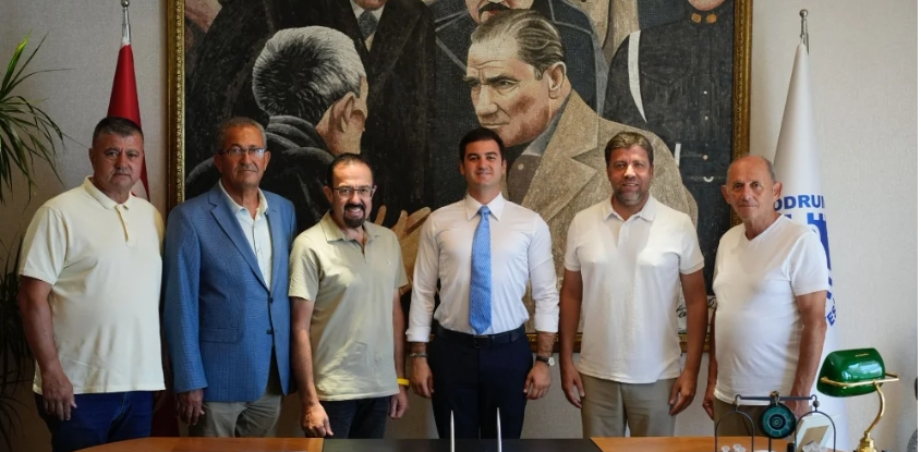 Bodrum Belediye Başkanımız Tamer MANDALİNCİ Ziyareti Hk.